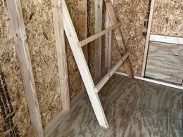 Chicken Coop Interior